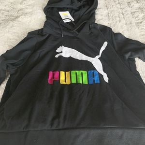 PUMA black hoodie NWT size M